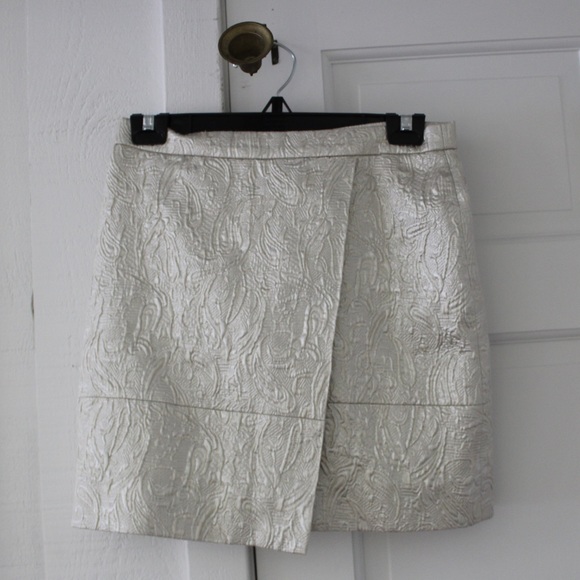 J crew metallic skirt - Picture 4 of 8